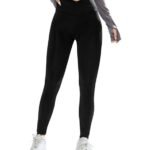Imperative Regular High Waist Stretchable Gym Tights Leggings with Crossover Belt for Women & Girls | Gym Wear/Active Wear Tights Yoga Pants.