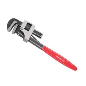 FREEMANS 14-Inch Stillson Type Pipe Wrench with Induction Hardened Teeth and Dip Painted Handle – 350mm Ideal for || Construction || Heavy-Duty Applications for Industrial & Professional Use