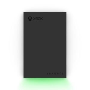 Seagate Game Drive for Xbox 2TB External Hard Drive Portable HDD – USB 3.2 Gen 1, Black with Built-in Green LED bar, Xbox Certified, 3 Year Rescue Services (STKX2000400)
