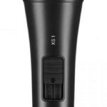 Sennheiser XS1 Dynamic Cardioid Vocal Microphone | Black | On/Off Switch | XLR Output | Includes Mic Clip & Protective Pouch | Ideal for Live Performances, Presentations & Rehearsals