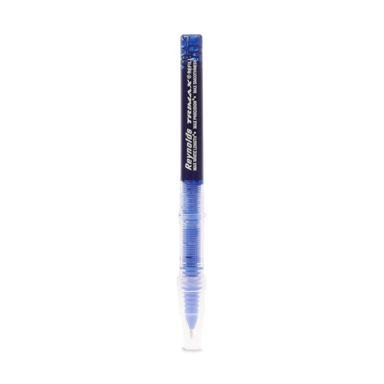 Reynolds TRIMAX Rollerball Pen Refills Set – 4 Refills Set|Roller Ball PENS for Writing | Pen for Students & Office Stationery | 0.5 mm TIP Size