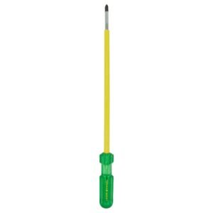 Tapria 903 IBT, Insulated 2 in 1 Screwdriver with Magnetic Blackened Tip|Overall Length 300 mm | Blade Length 250 mm | Tip Size -Star Ph2 x Slotted 6.0| Suitable for Home | DIY | Professional