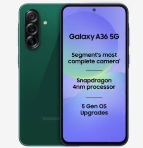 Samsung A36 5G (Dark Green, 128 GB) (8 GB RAM)