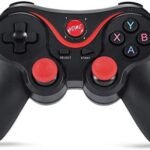 Porro Fino Wireless Gaming Controller Joystick Support for Android Phone Smart Box Smart TV and Smart Phone X3 Bluetooth Wireless Gamepad Controller Handle for Android