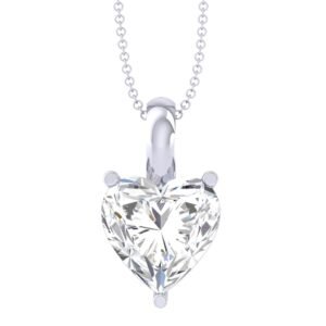 Clara 925 Silver Heart Pendant Earrings Chain Bracelet Ring for Women