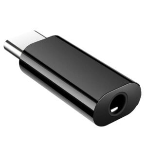 One Plus USB-C to 3.5mm Headphone Jack Adapter | Type-C to AUX Audio Converter for OnePlus, Xiaomi, Realme, Vivo (NOT for Samsung/iPad/Pixel) – Black