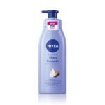 NIVEA Shea Smooth 400ml Body Lotion | 72 H Moisturization | With Deep Moisture Serum & Shea Butter | Non Greasy & Healthy Looking Skin