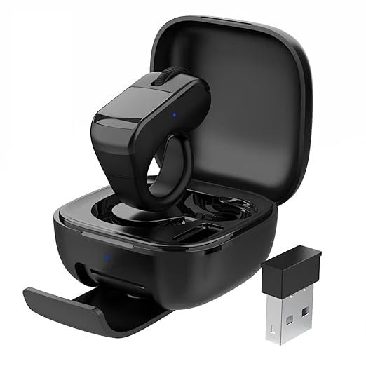 Luxid VueRing Scrolling Ring, Air Finger Ring Mouse with a Touchpad, Bluetooth/Wireless Scroller for iPhone/Android/PC, Remote Control for Kindle App/Camera/Video Recording/Page Turner, Black