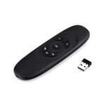 R1 Air Mouse Wireless Remote with Keyboard, Rechargeable 2.4GHz