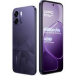 OPPO K14x 5G Smartphone, Prism Violet, 4GB RAM, 64GB Storage, 6500mAh Battery, 45W Fast Charge