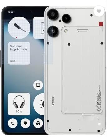 Nothing Phone 3A LITE (White,256 GB) (8 GB RAM)