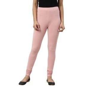GO COLORS Soft Cotton Stretch Churidar for Women