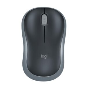 Logitech M186 Wireless Mouse, 2.4GHz with USB Mini Receiver, 3 Years Battery Life, 1000 DPI Optical Tracking, Ambidextrous, Compatible with PC, Mac, Laptop