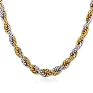 Yellow Chimes Chain for Men and Boys Neck Chain for Men | Stainless Steel Chains for Men | Accessories Jewellery for Men | Birthday Gift for Men and Boys Anniversary Gift for Husband