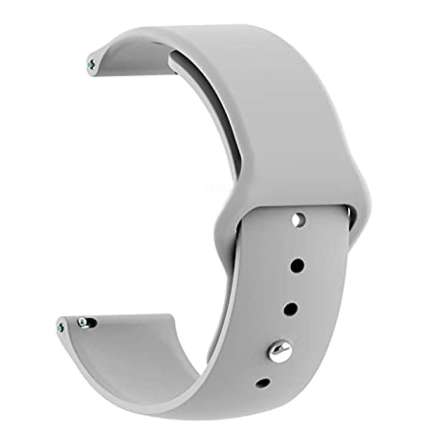 TECHONTO 22MM Watch Band Strap with Rust Free Button Compatible with Boat Xtend, ColorFit Ultra/Ultra 2, Amazfit GTR (47mm)/ GTR 2E, One Plus(46mm), Galaxy Watch 3 45mm, Realme S/S Pro