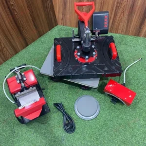 5 in 1 Combo Semi Automatic Heavy T-Shirt Printing Machine