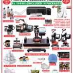 T-Shirt, Mug &amp; gifts Printing Business Startup Combo Offer