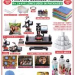 T-Shirt, Mug &amp; gifts Printing Business Startup Combo Offer