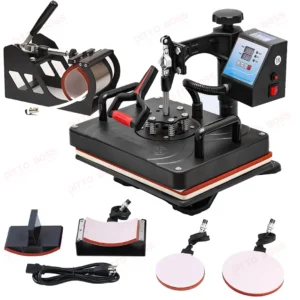5 in 1 Combo T-Shirt Printing Machine