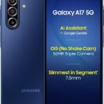 Samsung Galaxy A17 5G (Blue, 6GB RAM, 128GB Storage) | 50 MP No Shake Camera | Gemini Live | Circle to Search | Super AMOLED | Corning Gorilla Glass Victus | 7.5mm Sleek | AI