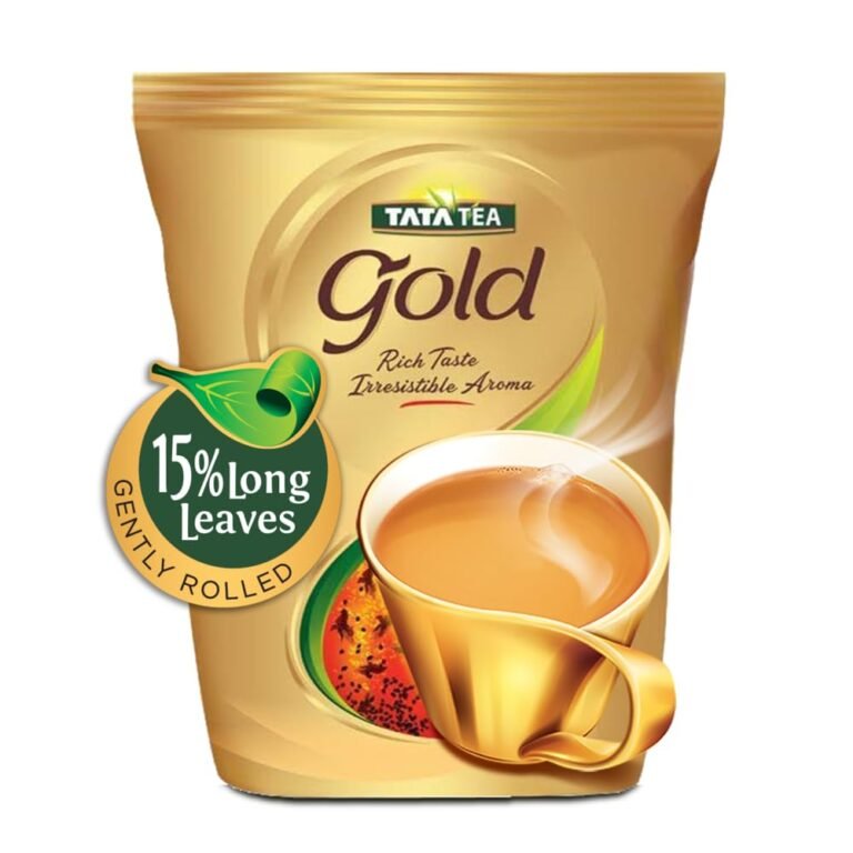 Tata Tea Gold | Assam teas with Gently Rolled Aromatic Long Leaves | Rich & Aromatic Chai | Black Tea | 1 kg