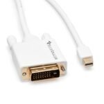 BlueRigger Mini DisplayPort (Mini DP) | Thunderbolt to DVI Male Adapter Cable (6 Feet)