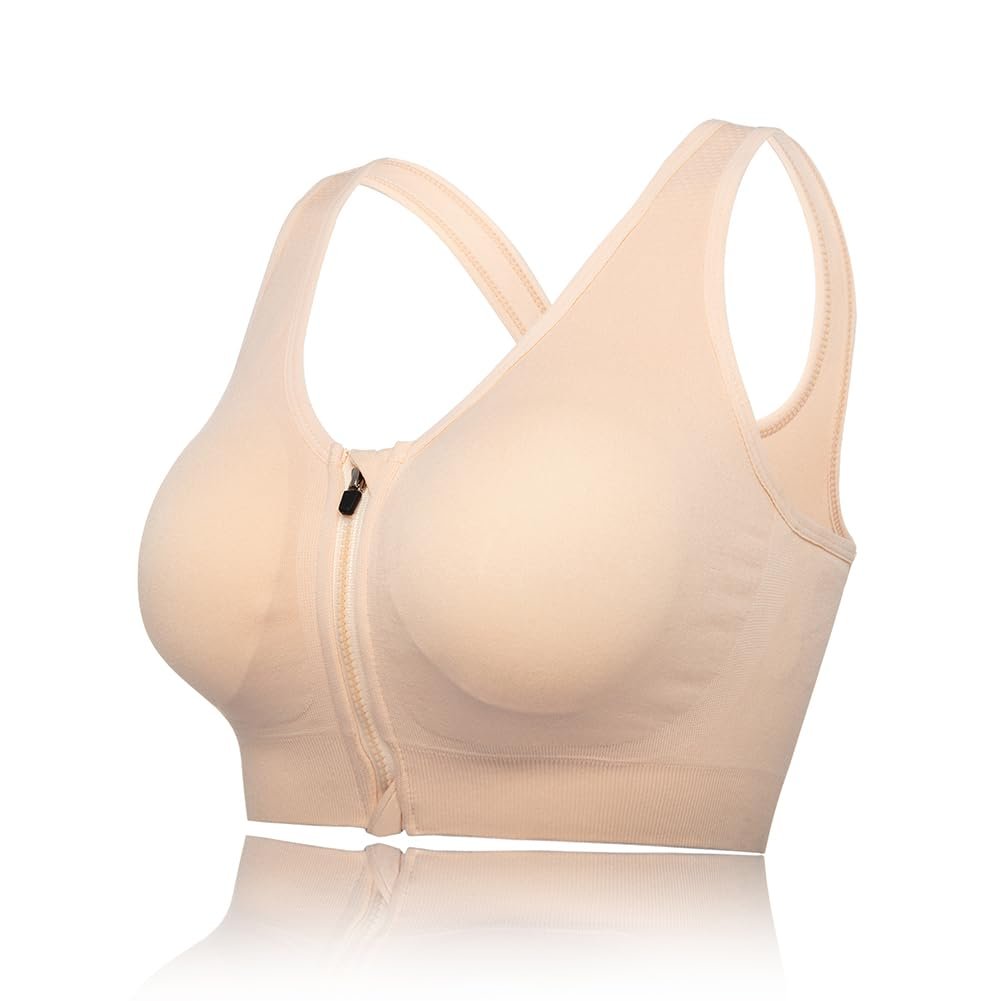 Women Adjustable Straps and Removable Pads Tank Top Seamless Racerback Sports Bra