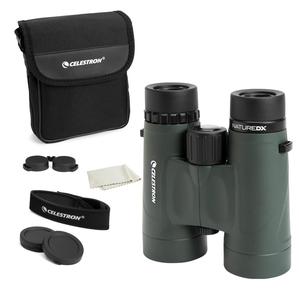 Celestron 71332 Nature DX 8×42 Binocular (Green)