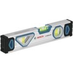BOSCH Professional 25 cm Durable Aluminum Frame Magnetic Spirit Level – Precision Tool with Easy-to-Read Markings from Multiple Positions