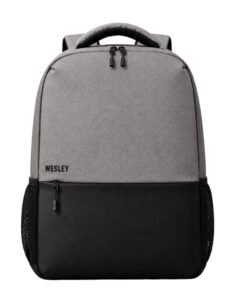 Wesley Milestone 2.0 Casual Waterproof Laptop Backpack/Office Bag/School Bag/College Bag/Travel Backpack (Dimensions:13×18 inches) (Compatible with 39.62cm(15.6inch laptop) 30 L
