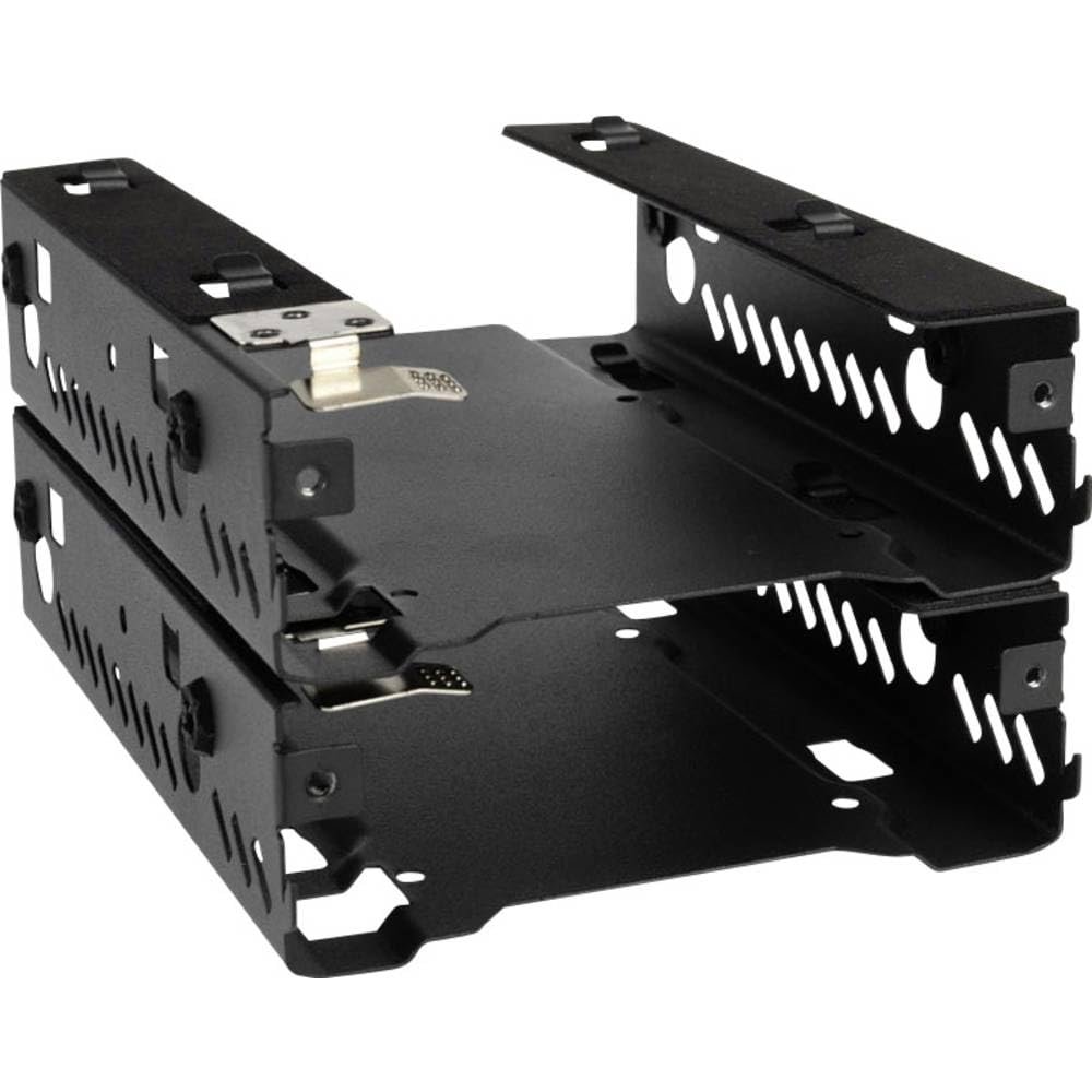 Phanteks 3.5″ HDD Stackable Bracket Duo Pack – PH-HDDKT_02, Black (PH-HDDKT_03)