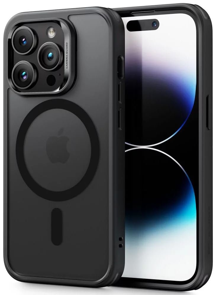ESR Classic Hybrid for iPhone 14 Pro Case, Frosted Black
