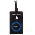 MYADDICTION Qi Wireless Charging Receiver | Ultra-Thin Type C Adapter for Fast Charging | Inductive Charger Module Tag | Compatible with Android Smartphones