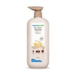 Mamaearth Rice Water Hydrating Body Lotion with Rice Water & Niacinamide for Dewy Glass Skin | 48 Hrs Moisturizating & Nourishing | For Dry Skin | 7 in1 Total Care | 100% Natural Butter | Non Greasy Smooth Skin | 400 ml