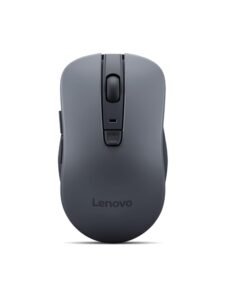 Lenovo WL310 Bluetooth Silent Mouse, Bluetooth 5.0, Upto 3million Button clicks, 1600 DPI, 6 Buttons (Left Click, Right Click, Scroll Click, DPI, 2 x Side Buttons), DPI LED Indicator, Grey