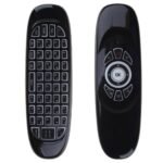 Etzin C120 RGB 7 Color Backlight Fly Air Mouse Wireless Backlit Keyboard G64 Rechargeable 2.4G Smart Remote Control for Android Tv Box Keyboard Accessories-(EPL-630KM)