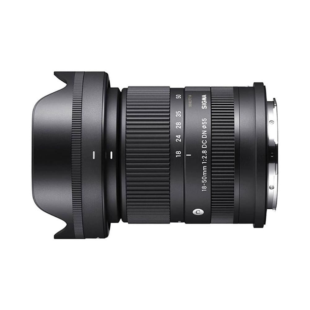 Sigma 18-50mm F2.8 DC DN Contemporary DSLR Camera Lens for Sony E Mirrorless Cameras (585965, Black)