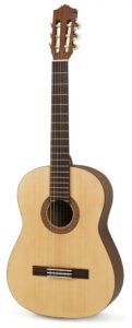 Yamaha C40M Classical Guitar – Spruce Top, Brown Finish, 6 Nylon Strings, Full-Size, Comfortable Playability, Ideal for Beginners & Students