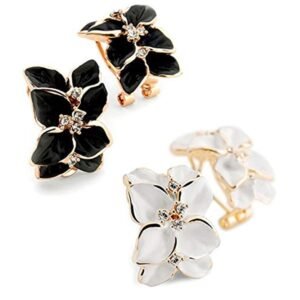 YouBella earrings for women Jewellery Crystal Stud Earrings Combo Tops for Girls and Women