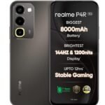 realme P4R 5G Smartphone, Titanium Glare, 8000mAh Battery, 144Hz Display, 6 GB RAM, 128 GB