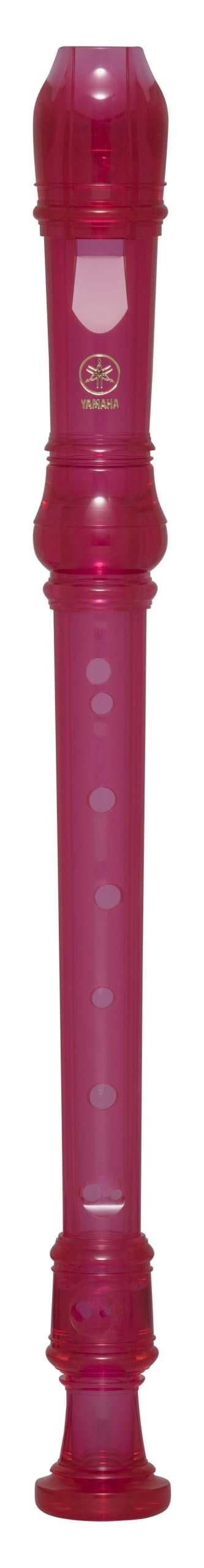 Yamaha YRS-20BP Recorder – Pink, 5-Piece Soprano Flute, Lightweight & Durable, Smooth Playability, Ideal for Students, Beginners & Music Classes