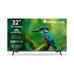 SKYLIVE 32 Inch Smart LED TV | Android OS HD Display | Frameless Bezel-Less Display | WiFi Enabled | Multiple Connectivity | Screen Mirroring | SL32S SL4000