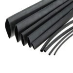 ART IFACT 10 Meters Heat Shrink Tubes: 1 Meter each 1mm, 1.5mm, 2mm, 3mm, 4mm, 4.5mm, 5mm, 6mm, 8mm and 10mm Polyolefin 2:1 Sleeve for Wrap – (Black)