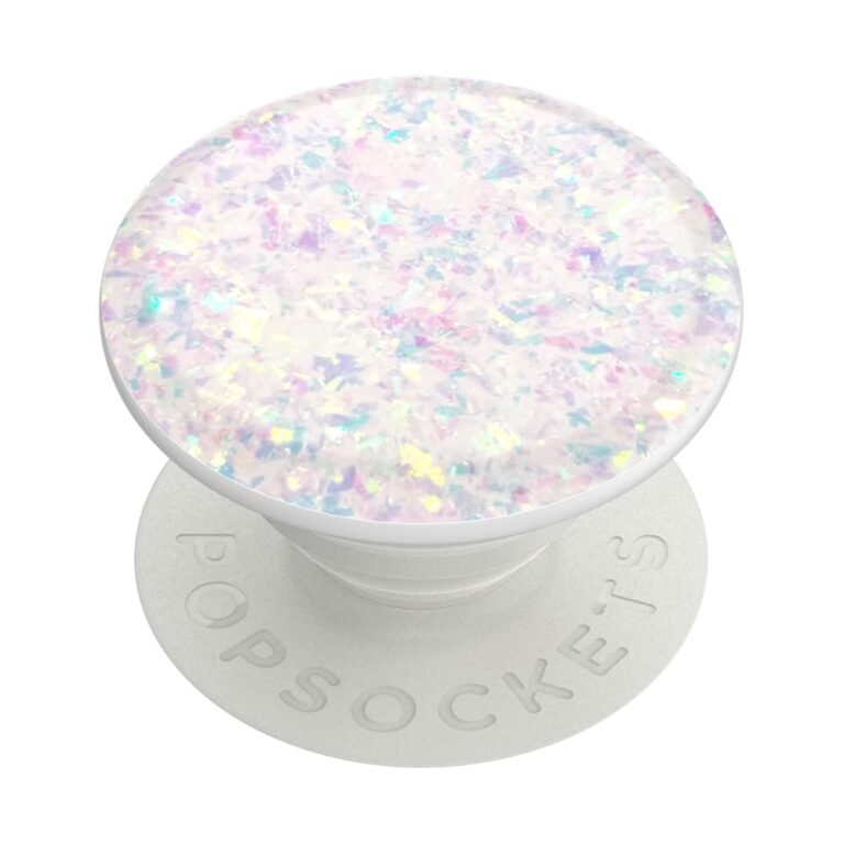 PopSockets Phone Grip with Expanding Kickstand, Adhesive Grip – Confetti White