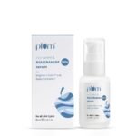 Plum 10% Niacinamide Serum with Rice Water for oily skin | Provides Clear, Glowing & Brightening Skin | for Acne Prone, Combination, Oily & Sensitive Skin | Oil Control & Anti Acne Face Serum for Women & Men | 30ml