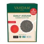 VAHDAM, Assam Black Tea Leaves (500 g) 250+ Cups | High Caffeine, Non-GMO, Gluten-Free | STRONG, MALTY & RICH | Pure Unblended Single Origin Black Loose Leaf Tea | Vacuum Sealed