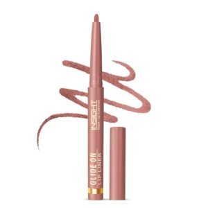 INSIGHT Glide On Lip Liner – Lowkey | Intensely Pigmented | Ultra Smooth Texture | Long lasting Formula | Weightless Formula – 0.3 g
