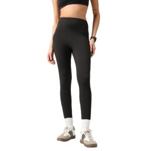 BlissClub The Ultimate Leggings Lite, Ankle Length Tights for Women for Gym, Yoga and Workout with High Waist, Regular (for Women Upto 5’4)