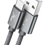 Wayona USB Type C 6FT 2Meter Charger Cable Fast Charging USB C Cable Compatible for Samsung Galaxy S26 Ultra iPhone 17 16 15 Pro,S20,MI,Vivo (6 FT Pack of 1, Grey)