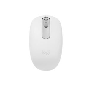 Logitech M196 Compact Ambidextrous Bluetooth Wireless Mouse – Off White
